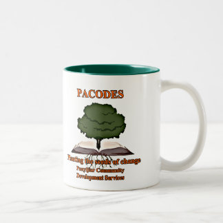PACODES zwei-tonte Kaffee-Tasse Zweifarbige Tasse