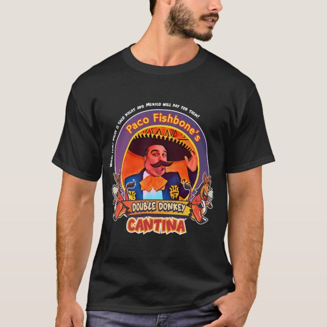 Paco's Double Donkey Cantina T-Shirt (Vorderseite)