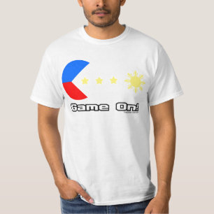Pacquiao Spiel auf Shirt