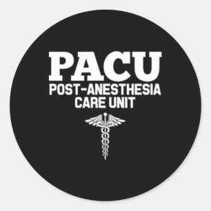 Pacu Anästhesie Registered Nurse Hospital Rn Runder Aufkleber