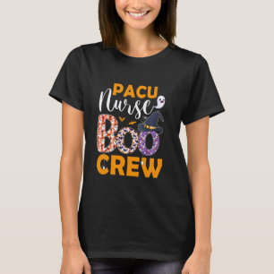 PACU Krankenschwester Boo Crew Spuk Boo Geist Hall T-Shirt