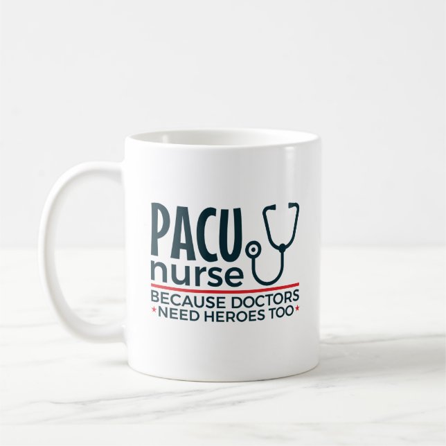PACU-Krankenschwester, weil Ärzte auch Helden brau Kaffeetasse (Links)
