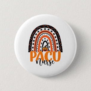 Pacu Nurse Rainbow Halloween Kostüm Pacu Nursing Button