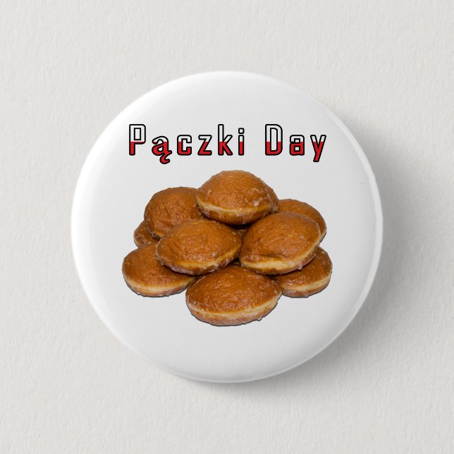 Paczki Day Button (Vorderseite)