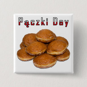Paczki Day Button