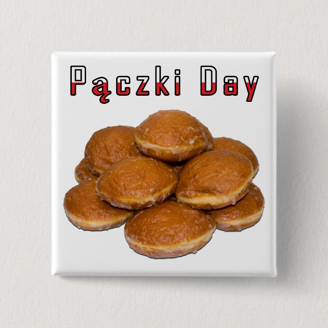 Paczki Day Button (Vorderseite)