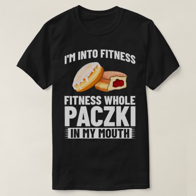 Paczki Polish Donut Polen Dessert2  T-Shirt (Design vorne)