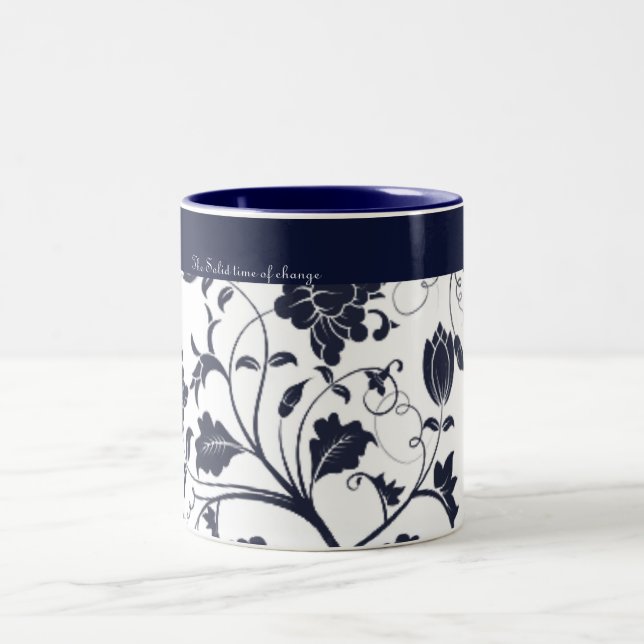 Pad4, The Solid time of change Zweifarbige Tasse (Mittel)