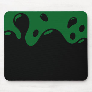 Pad für grüne und schwarze Maus Mousepad