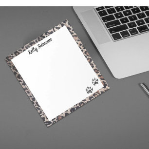 Pad Print! Cat Theme personalisierte Notizblock