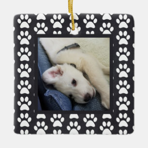 Pad Print Puppy Foto Keramikornament