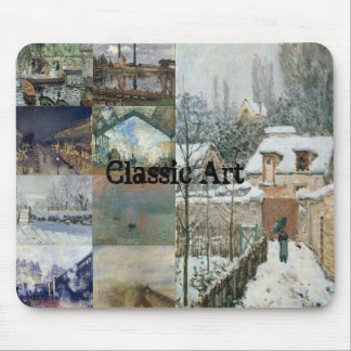 Pad-Schaum: Model: Known Artist Work (Painting) Mousepad