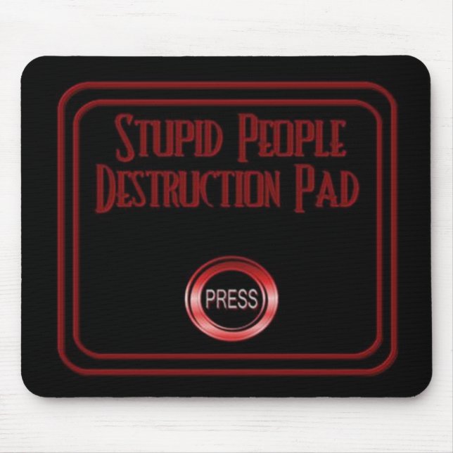 Pad-Spaß-Maus-Pad für gestohlene Personen Mousepad (Vorne)