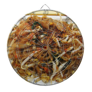 Pad Thai [ผั ด ท ย] Thailand Street Food Dartscheibe