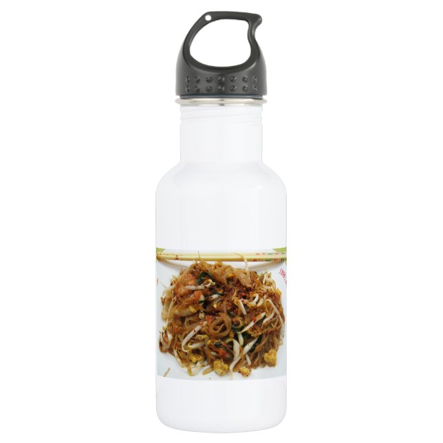 Pad Thai [ผั ด ท ย] Thailand Street Food Edelstahlflasche (Vorderseite)