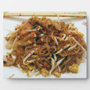 Pad Thai [ผั ด ท ย] Thailand Street Food Fotoplatte