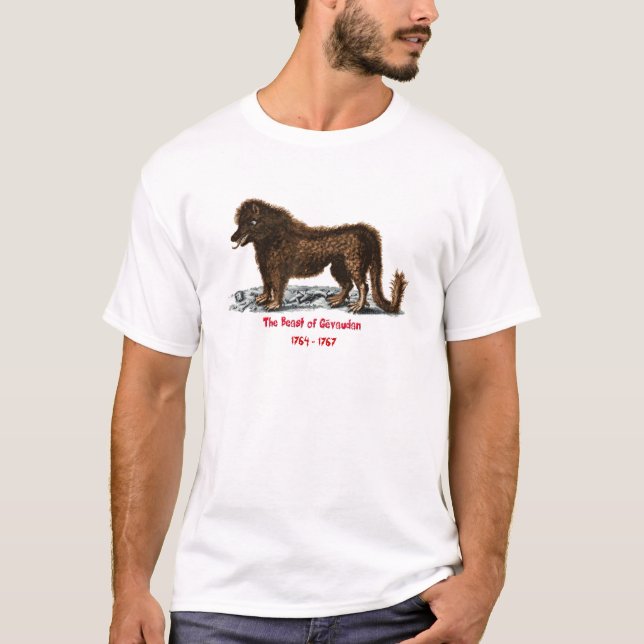 Pädagogisches Tier von Gévaudan Shirt (Vorderseite)