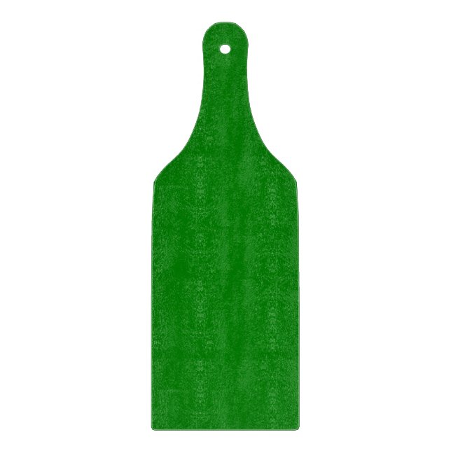 Paddel aus grünem Glas Schneidebrett (Vorderseite)
