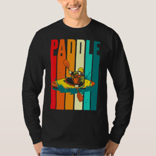 Paddel erhält Me Retro Paddel Together Kanu Paddel T-Shirt