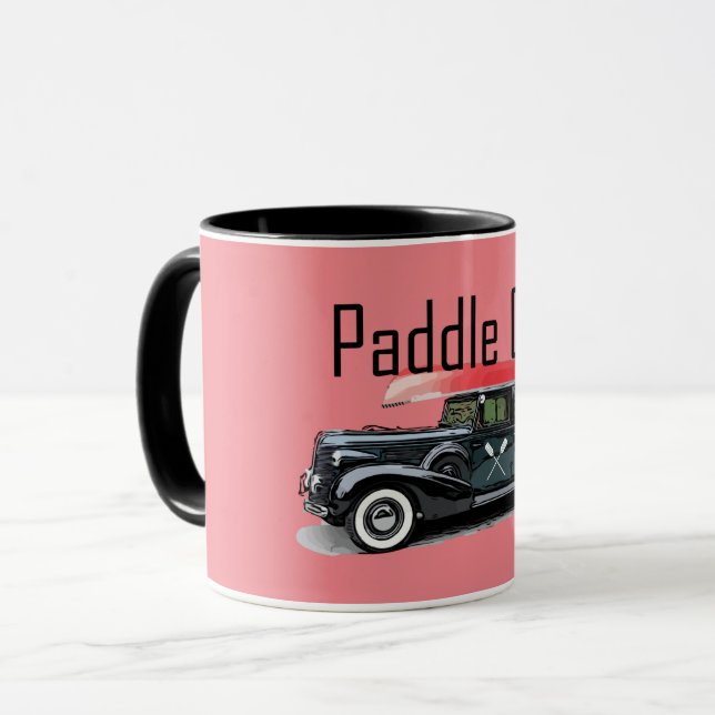 Paddel für klassische Fahrzeuggestaltung - Combo-T Tasse (Vorderseite Links)