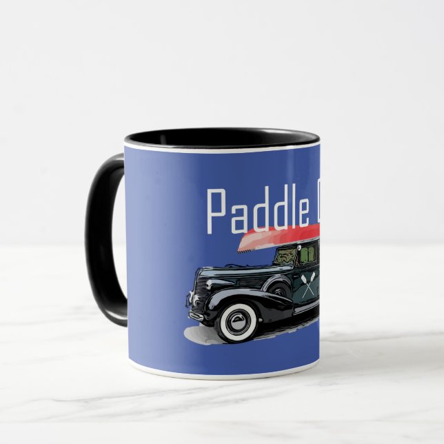 Paddel für klassische Fahrzeuggestaltung - Combo-T Tasse (Vorderseite Links)