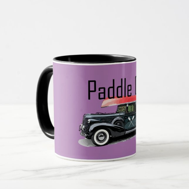 Paddel für klassische Fahrzeuggestaltung - Combo-T Tasse (Vorderseite Links)