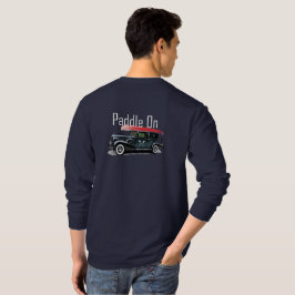 Paddel für klassische Fahrzeugkonstruktion - Grund T-Shirt