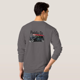Paddel für klassische Fahrzeugkonstruktion - Grund T-Shirt