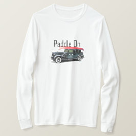 Paddel für klassische Fahrzeugkonstruktion - Grund T-Shirt