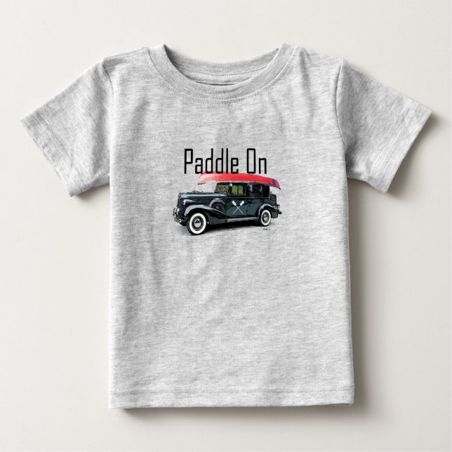 Paddel für klassisches Autodesign - Baby Fine Jers Baby T-shirt (Vorderseite)