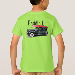 Paddel für klassisches Autodesign - Kids-T - Shirt
