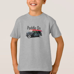 Paddel für klassisches Autodesign - Kids-T - Shirt