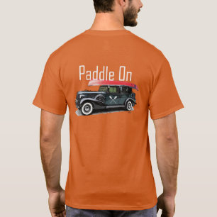 Paddel für klassisches Autodesign - Männergrundfar T-Shirt