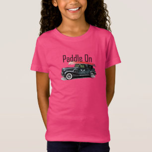 Paddel für klassisches Automobildesign - Girls' Fi T-Shirt