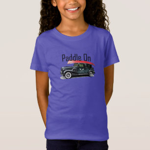 Paddel für klassisches Automobildesign - Girls' Fi T-Shirt