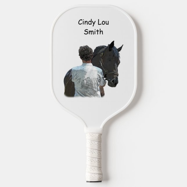 Paddel für Pferdehellpaddel Pickleball Schläger (Vorderseite)