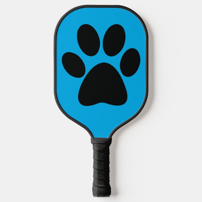 Paddel für Schwarzweiß-Print-Design Pickleball Schläger (Vorderseite)