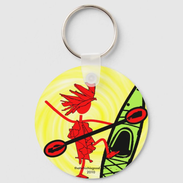 Paddel gut mit anderen schlüsselanhänger (Vorderseite)