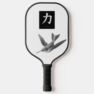Paddel-KUSTOM-Paddel-Paddel-KAMPF - INITIAL UND HU Pickleball Schläger