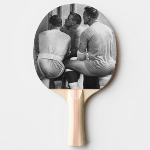 Paddel mit Fußball-Schotten Tischtennis Schläger