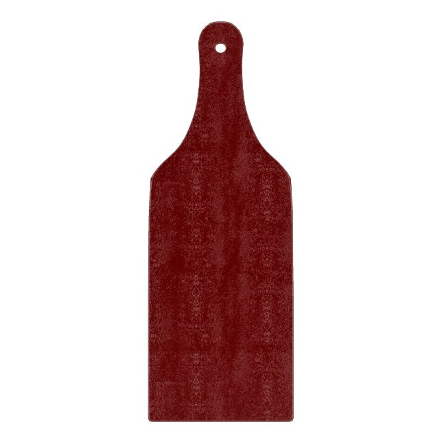 Paddel mit rotem Glas Schneidebrett (Vorderseite)