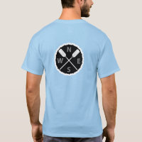 Paddel On Explorer-Design - T - Shirt für Männer