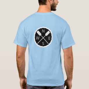 Paddel On Explorer-Design - T - Shirt für Männer