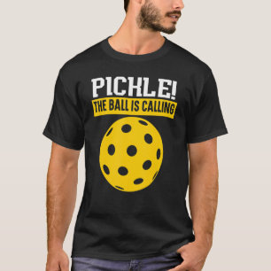 Paddel Pickleball Playa ruft T-Shirt