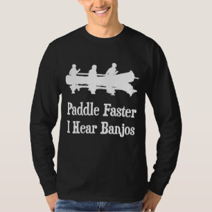 Paddel schneller Ich höre Banjos Canoe Graphic 1 T-Shirt