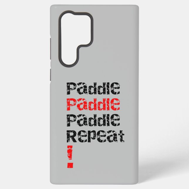 Paddel... Wiederholung - Entwurf der Steppplatine Samsung Galaxy Hülle (Rückseite)