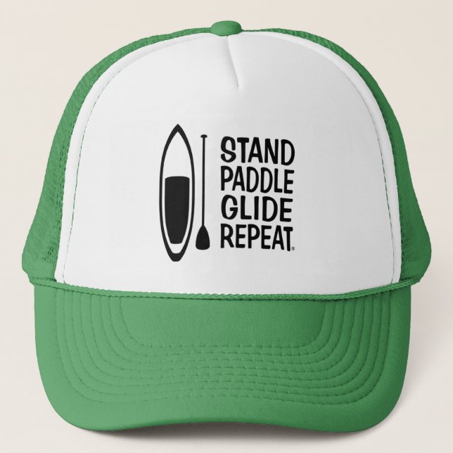 Paddelbretthut! Truckerkappe (Vorderseite)