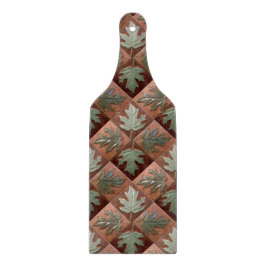 Paddelförmige Ahorn-Blätter Schneidebrett