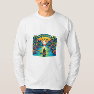 Paddeln ins Paradies T-Shirt