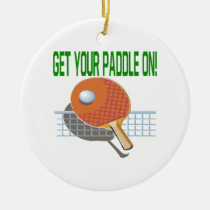 Paddeln Keramikornament
